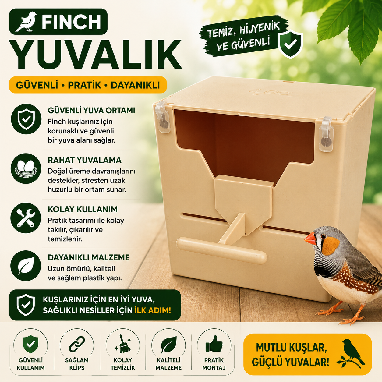 Yuvalık Finçh V Kahve